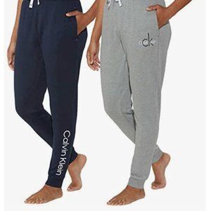 Calvin Klein French Terry Women's 2 Pack Jogger blue Medium